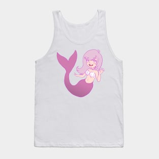 The Cute Little Mermaid Tank Top